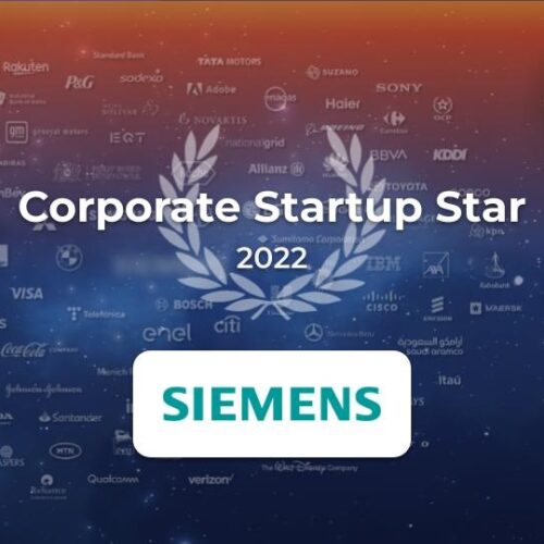 Siemens von ICC und Mind the Bridge zum „World’s Corporate Startup Star 2022“ gekürt