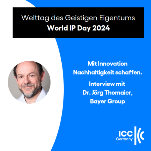 Welttag des Geistigen Eigentums 2024: Mit Innovation Nachhaltigkeit schaffen