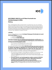 ICC Guidance Note für Incoterms® 2020 FCA und CPT 